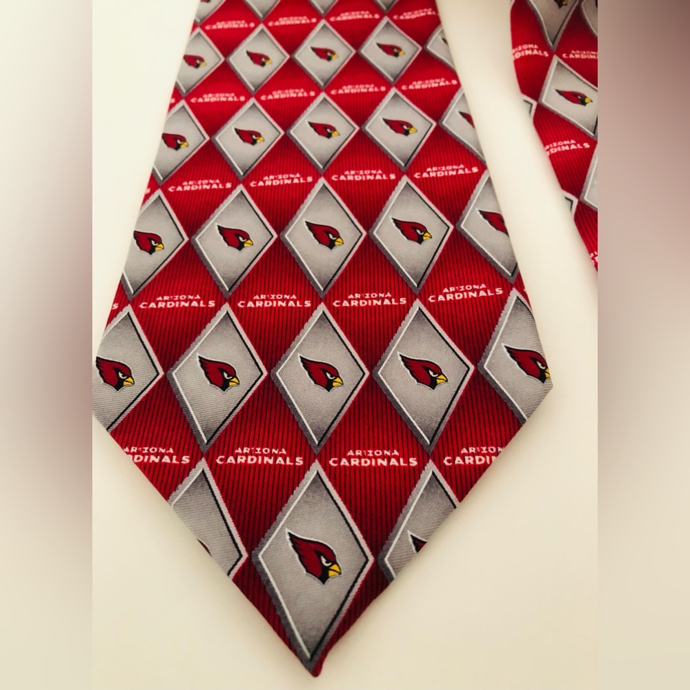 Vintage Arizona Cardinals Silk Tie, NWOT